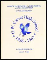 George Washington Carver School Alumni Association 10th Grand Reunion.