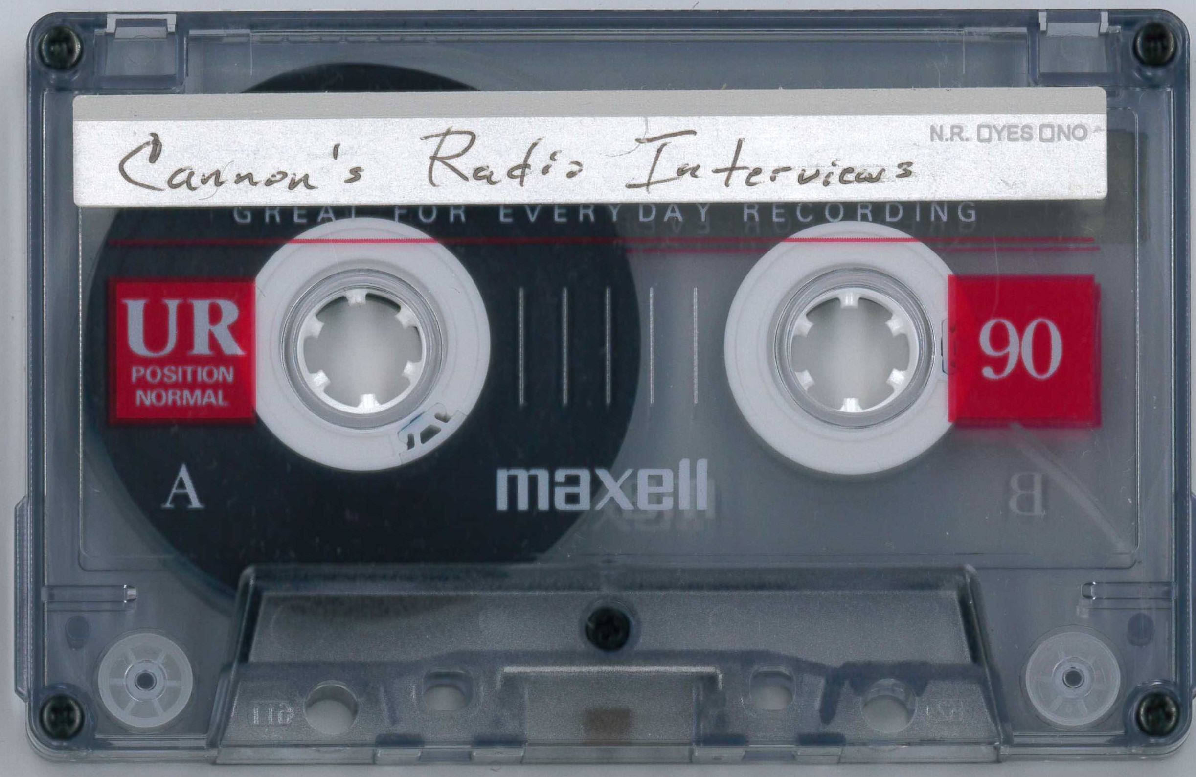 Katie G. Cannon radio interviews, circa 2000s.