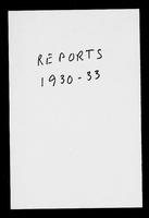 American Indian Institute (Wichita, Kan.) reports, 1930-1933.