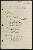 Miss Alice Daly lecture notes, 1933.