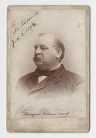 Portrait of Grover Cleveland.