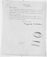 Missionary and general correspondence to and from Marguerite McClellan, Sudan, 1932-1955.