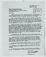 Missionary and general correspondence to and from Leonard A. McCulloch, India, 1946-1957.