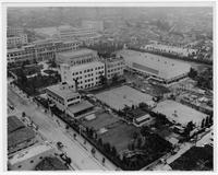 Aerial photograph of Osaka Jogakuin University, circa 1962.