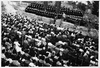 Beirut College for Women commencement ceremony, 1961.