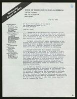 Letter from Rev. Thomas Kilgore to Dr. Eugene Carson Blake, July 30, 1963.