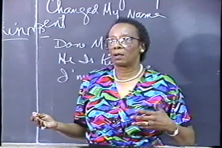 "Music and Worship in the African American Christian Tradition," Melva Costen, Trinity Lutheran Seminary, tape 1, about 1993.