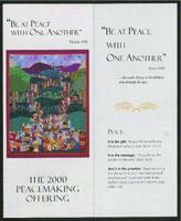 The 2000 Peacemaking Offering.