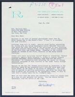 Letter from Kent Taliaferro to the Religious News Service, June 30, 1964.