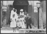 Negroes attend St. Augustine church.