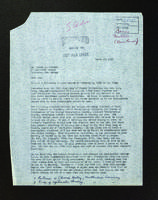 Field Correspondence, 1965.