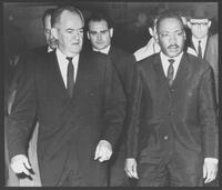 Dr. King meets with president.