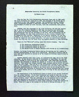 Field Correspondence, 1946.
