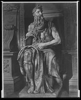 Michelangelo's sculpture of Moses.