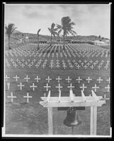 Crosses, Guam cemetery.