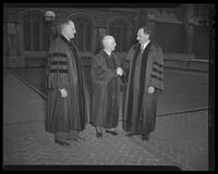 Dr. Frederick C. Grant, Dr. Julian Morganstern, & Dr. Henry Pitney van Dusen.