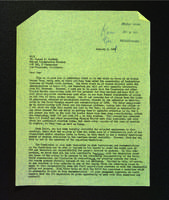 Executive Correspondence, Jan.-June 1961.