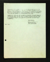 Field Secretary Letters, 1955-61.