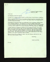 Field Secretary Letters, 1955-1961