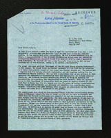 Executive Correspondence, July-Dec. 1957.