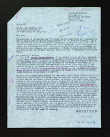 Executive Correspondence, Jan.-June 1956.