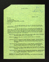 Executive Correspondence, Jan.-June 1957.