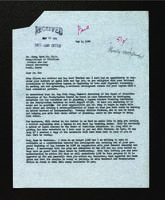 Field Correspondence, 1968.