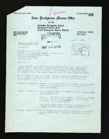 Executive Correspondence, Jan.-March 1967.