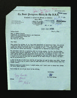 Executive Correspondence, July-Dec. 1964.