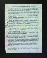Field Correspondence, 1951.
