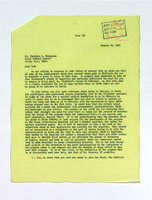 Presbyterian Hospital (Taegu); correspondence; background papers, 1966.