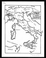 Map of Waldensian churches and stations in Italy.