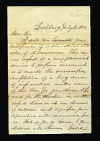 Miscellaneous correspondence, 1882.