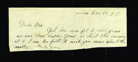 Condolence letters to Lydia B. Walker Good, 1894-1896.