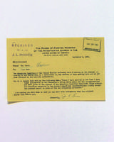 Mission Exec. Comm., Special Meetings Minutes; Related correspondence, 1942.