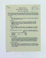 Chaplain's Report, Kojedo Prisoner of War Camp, 1951-52.