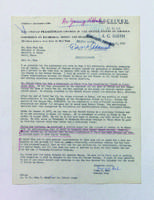 Missionary personal correspondence: A-U, 1958.
