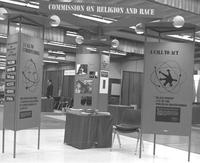Commission on Religion and Race Display.