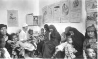 A child welfare clinic in Egypt.
