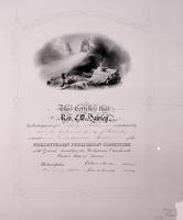 Rev. C. W. Hawley's certificate.