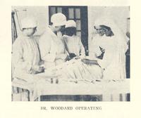 Dr. Woodard operating.