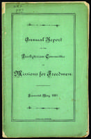 Committee on Freedmen sixteenth annual report, presented May 1881.