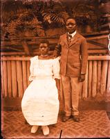Elder Katembue and wife - (Southern Bakete) Luebo.