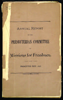 Committee on Freedmen twelfth annual report, presented May 1877.