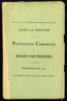 Committee on Freedmen sixth annual report, presented May 1871.