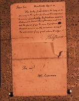 Thomas Jefferson to Rev. Bowman, Monticello, Sept. 6, 1823.