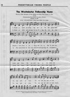 The Westminster Fellowship Hymn.