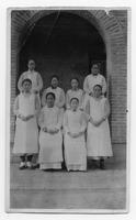 Nurses at Paotingfu hospital.