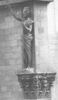 Statue of John.