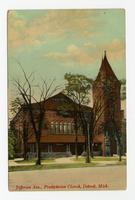 Jefferson Avenue Presbyterian Church, Detroit, Michigan.